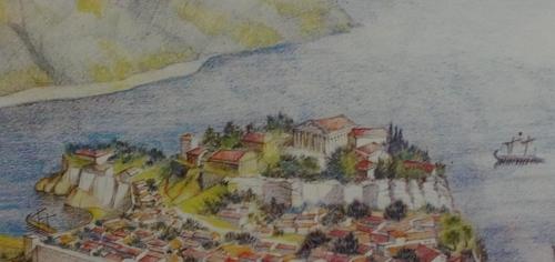 Die Akropolis in der Antike (Rekonstruktion)