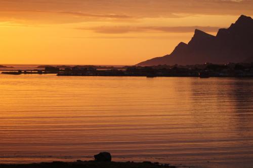 Ramberg im Licht der Mitternachtssonne