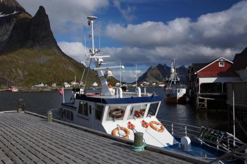 Die Fjordfähre Fjordskyss