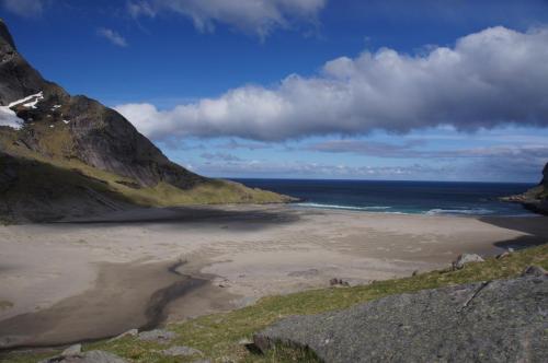 Bunesstrand von oben