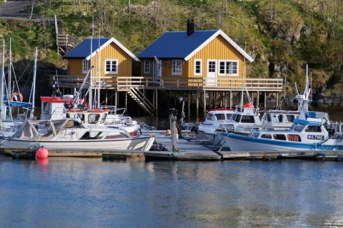 im Hafen von Sørvågen