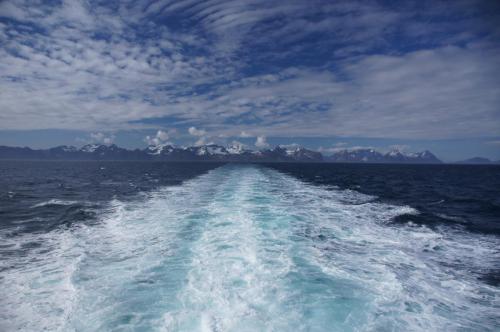 Blick von der Fähre zurück