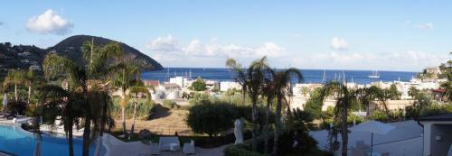 Hotel Mea auf Lipari: Blick von unserem Balkon 